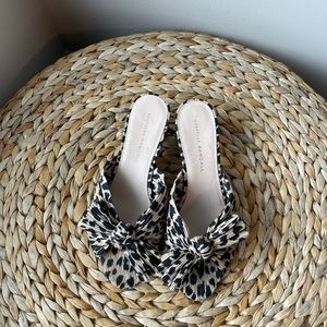 Loeffler Randall Leopard Emilia Sandals